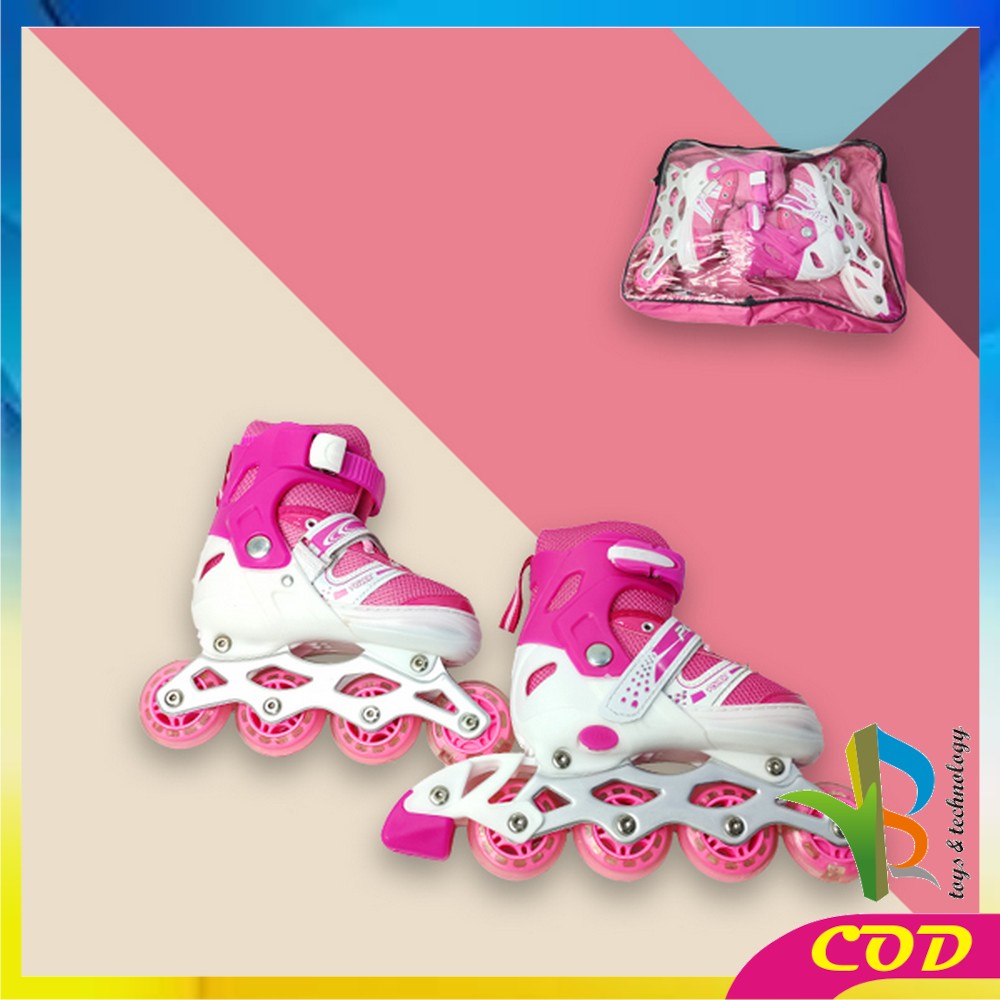 RB-O2 Sepatu Roda Anak Inline Skate / Power Roller Skate / Sepatu Roda Bajaj Anak Laki dan Perempuan