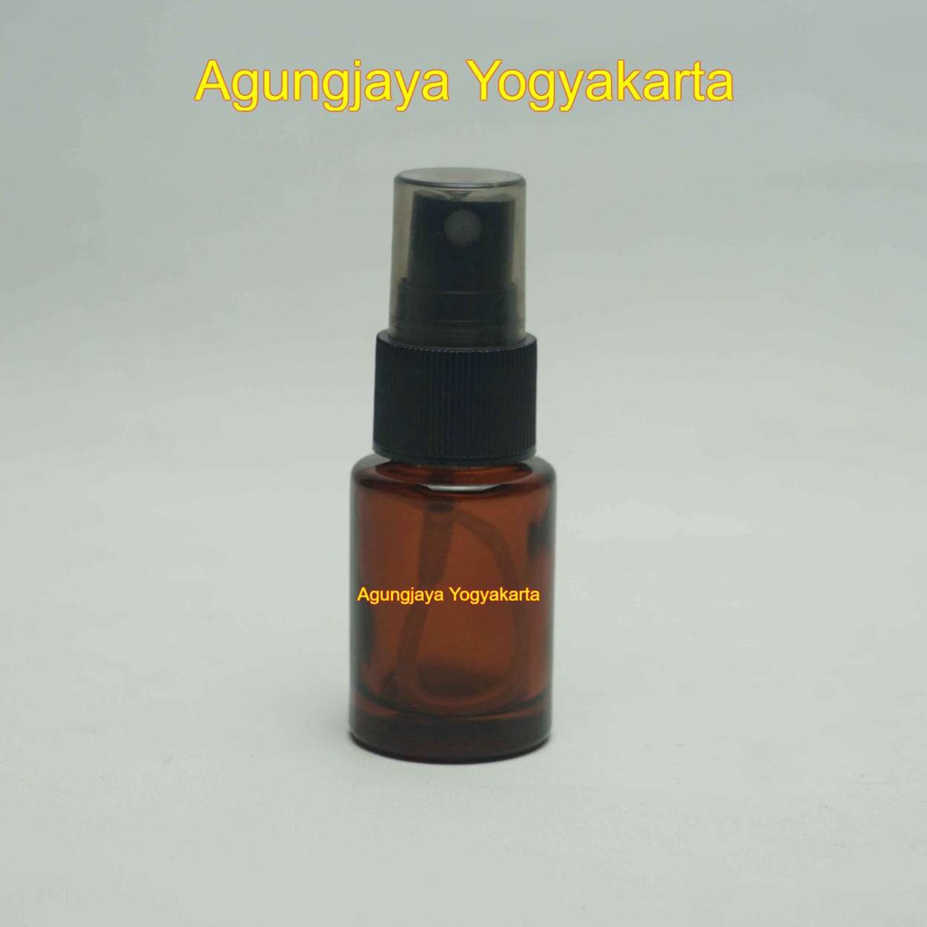 Serum 15 ml RF Amber Original Spray / Botol Kaca 15 ml / Botol Kosmetik / Serum Kaca Spray