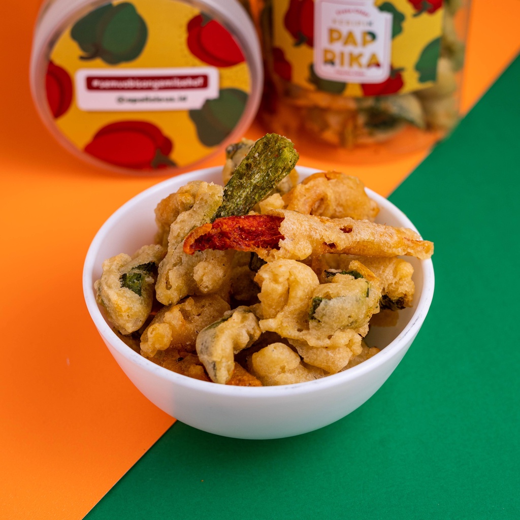 KERIPIK PAPRIKA CRISPY FRUTA CHIPS APELICIOUS 80g