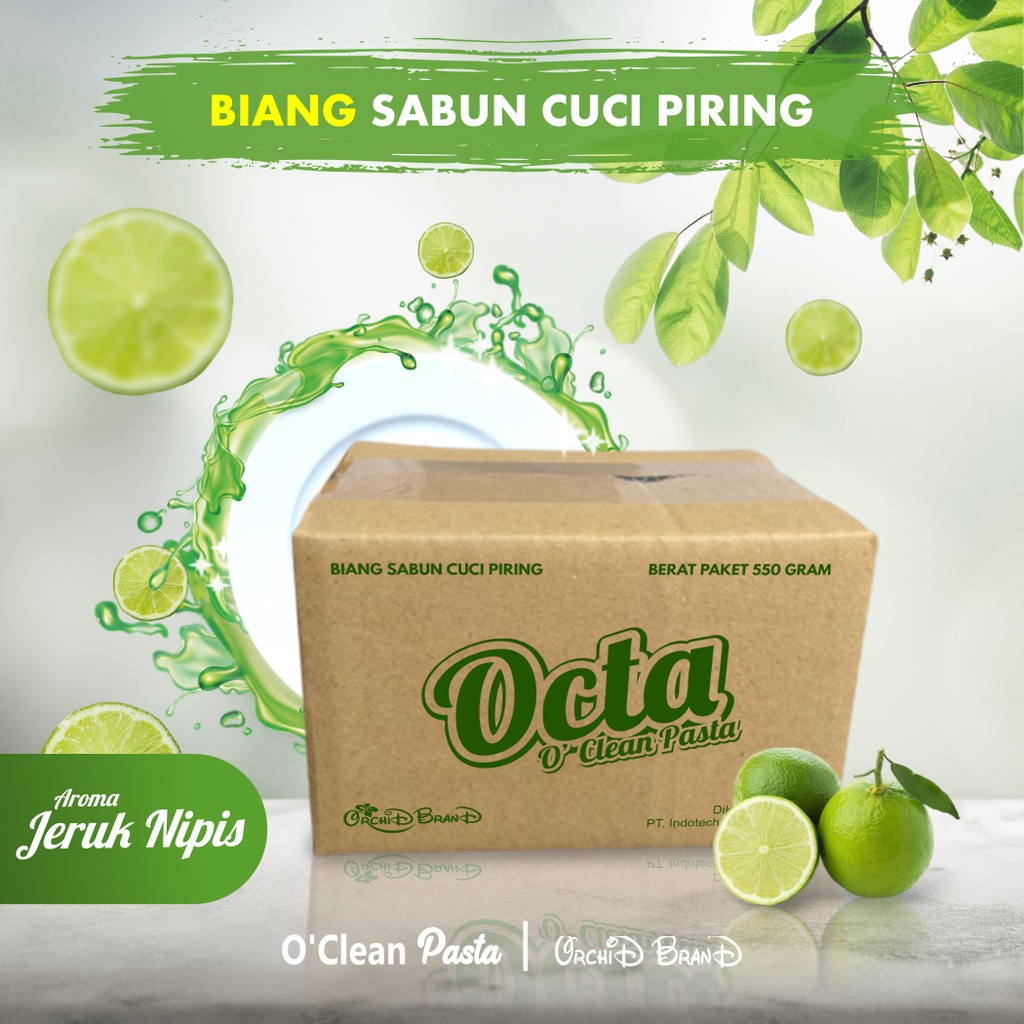 Bibit Sabun Cuci Piring - OCTA O'Clean Pasta - Biang Sabun Cuci Piring -  Bahan Sabun Cupir Pasta