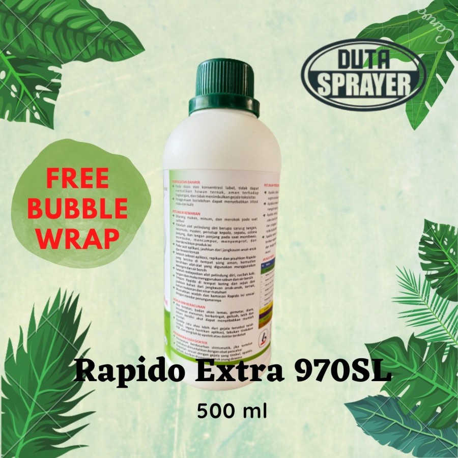 Rapido Extra 970SL 100ml Adjuvant ZPT Penembus Perata Pestisida 100 ml