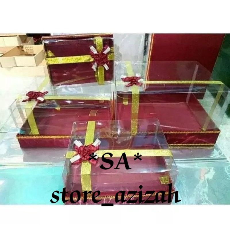 

Kotak hantaran / kotak seserahan / box hantaran full mika model list satu set maroon BAHAN TRIPLEK KERBOT PRODAK DARIstore_azizah