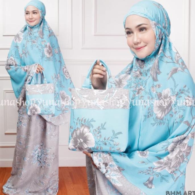 Mukena Dewasa Katun Rayon Perlengkapan Sholat Rukuh Sabira