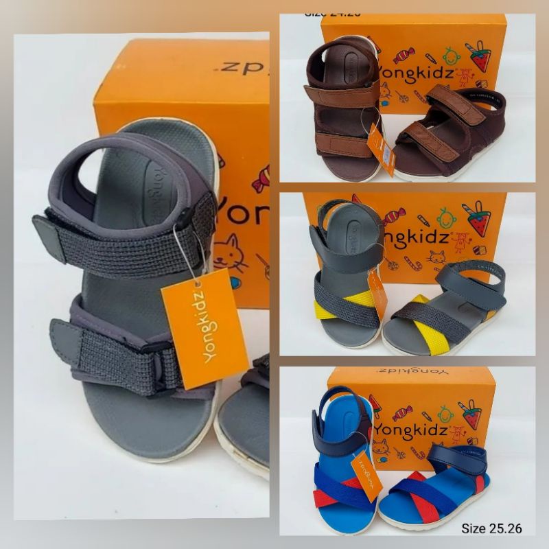 Sandal Sepatu Anak Laki Laki Brand Yongkidz Original