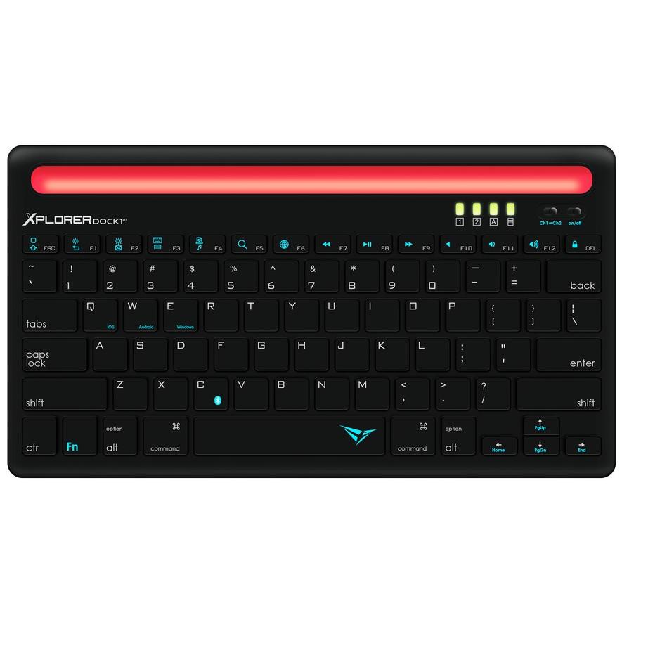 Paket Surprise Alcatroz Wireless Keyboard Xplorer Dock 1 BT [ 2 Tahun Garansi Resmi ] [ Product of Singapore ]