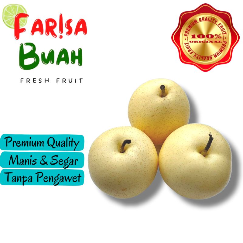 

Pear Century ( Premium Quality ) 1kg isi 4 / Bks