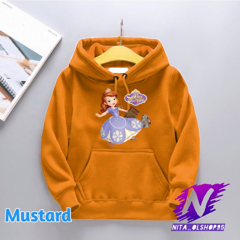 sweater hoodie anak sofia the first putri sofia