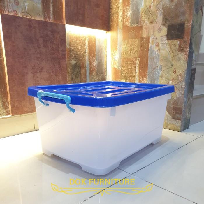 

Kontainer 50 Liter Biru Container 50 Liter Kontainer Plastik Murah 025