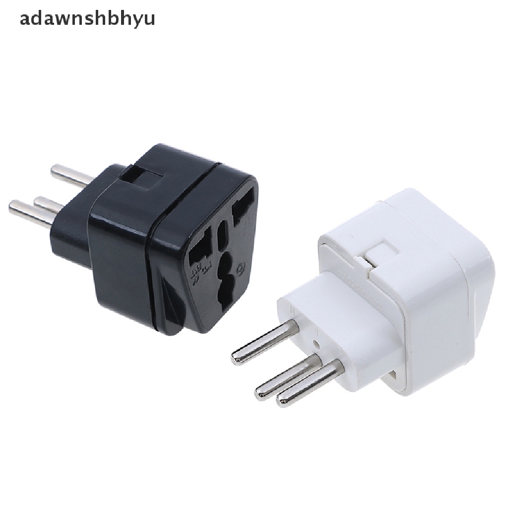 Adawnshbhyu Universal UK/US/EU Ke Swiss Swiss Colokan Listrik AC travel adapter converters ID