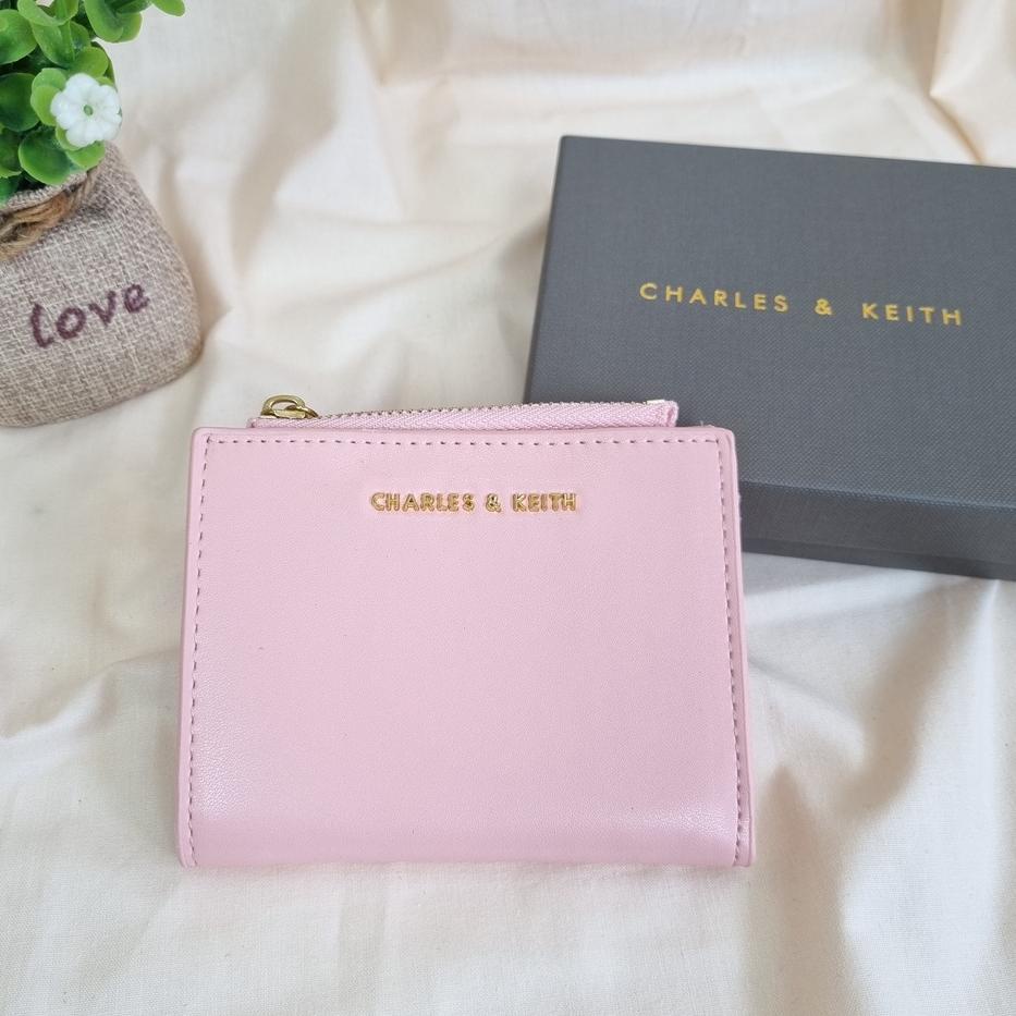 [Y-8-U »] DOMPET CK WANITA WALLET KAROL MINI TOP ZIP-kekinian