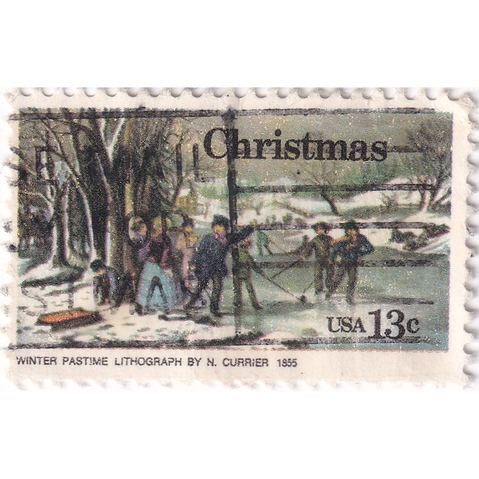 

Prangko United States 1976 - Christmas Stamps AQH Used