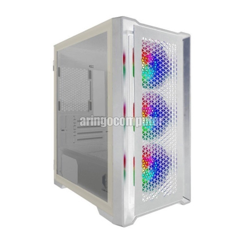 Casing Cube Gaming ALTA WHITE (Free 3 Rainbow Fan)