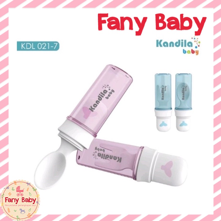 KANDILA BABY CUTE &amp; PORTABLE FORK &amp; SPOON SET / KDL 021-7