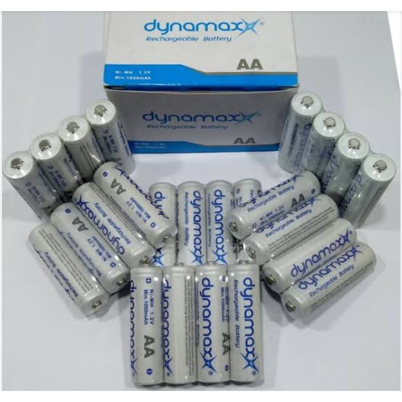 Baterai cas batre ces AA dynamax 1000 mAh rechargeable