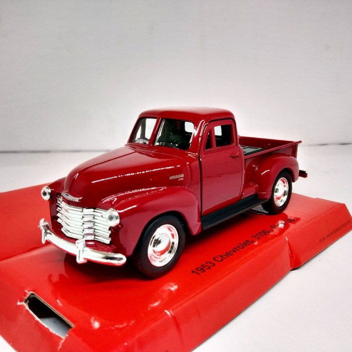 Miniatur Diecast Mobil Chevrolet 3100 Pick Up 1953