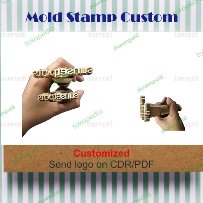 

Stm Emboss Hot Stamp Custom / Hot Stamp Kuningan / Hot Print