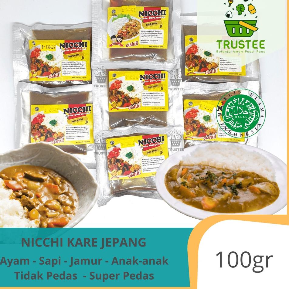 

COD✔️ NICCHI kare Golden Curry HALAL 100g | Kari ala Jepang | Nichi kare anak
