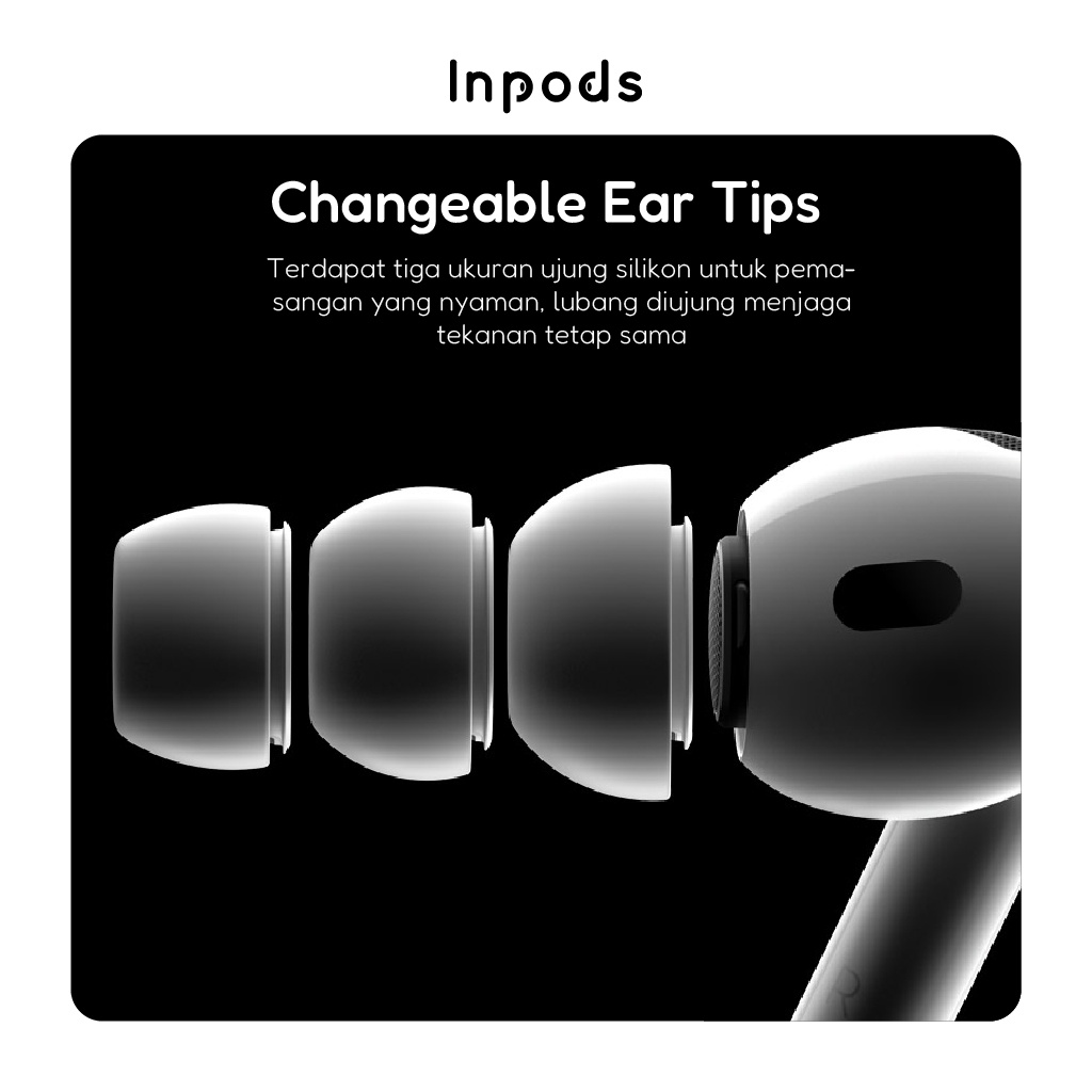 Inpods Super Pro TWS Headset Bluetooth Earphone Earbuds Handsfree Hedset With Wireless Charging Case Final Upgrade