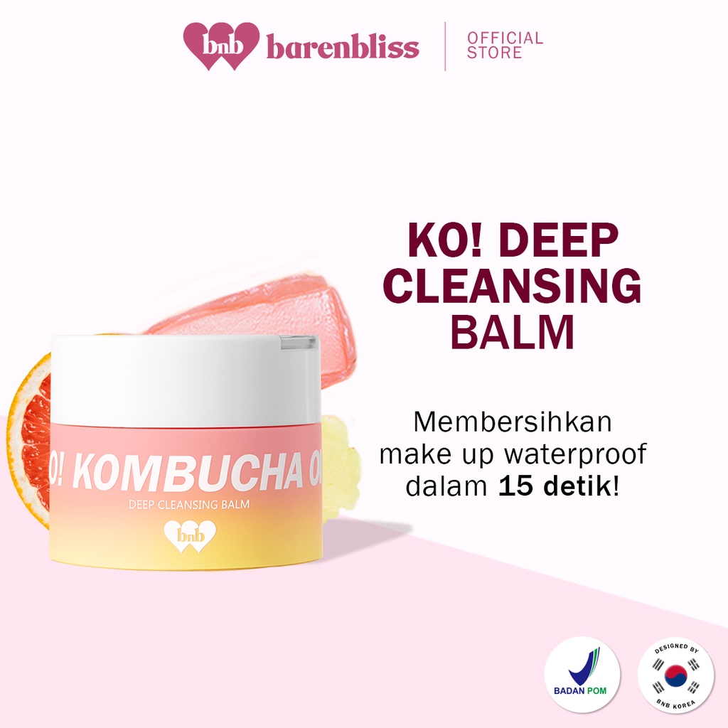 RADYSA - BNB Barenbliss KO! Kombucha Omega Deep Cleansing Balm - Oil Cleanser Pembersih Make Up Waterproof