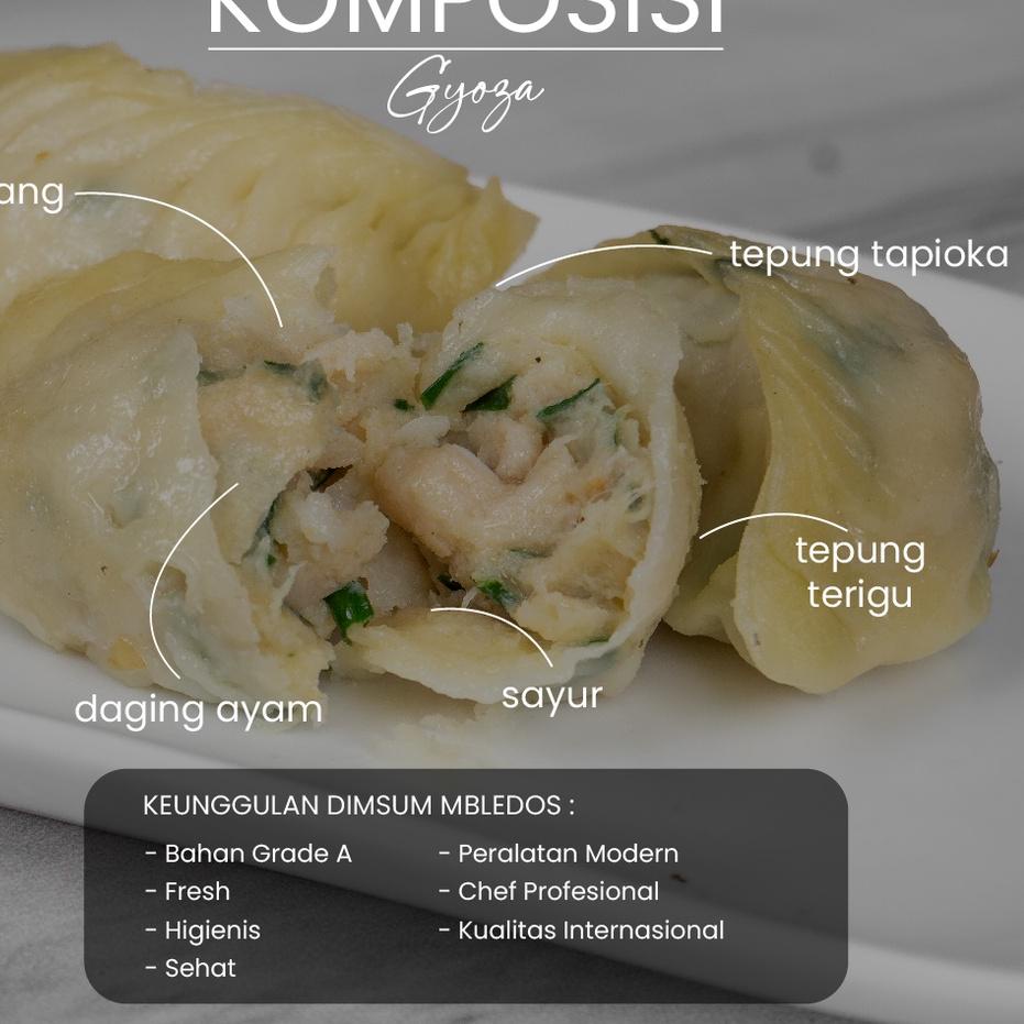 

11.11✔️Dimsum Gyoza / Dumpling / Kuotie – Frozen Food Halal Mbledos Super Spesial Praktis Pack|KD7