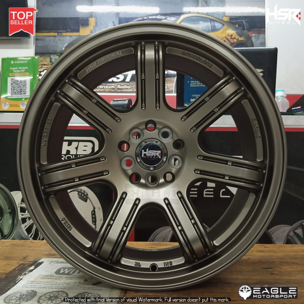 VELG MOBIL R18 RING 18 VELG INNOVA CAMRY SIENTA NEW AVANZA/XENIA HSR WHEEL SIAK