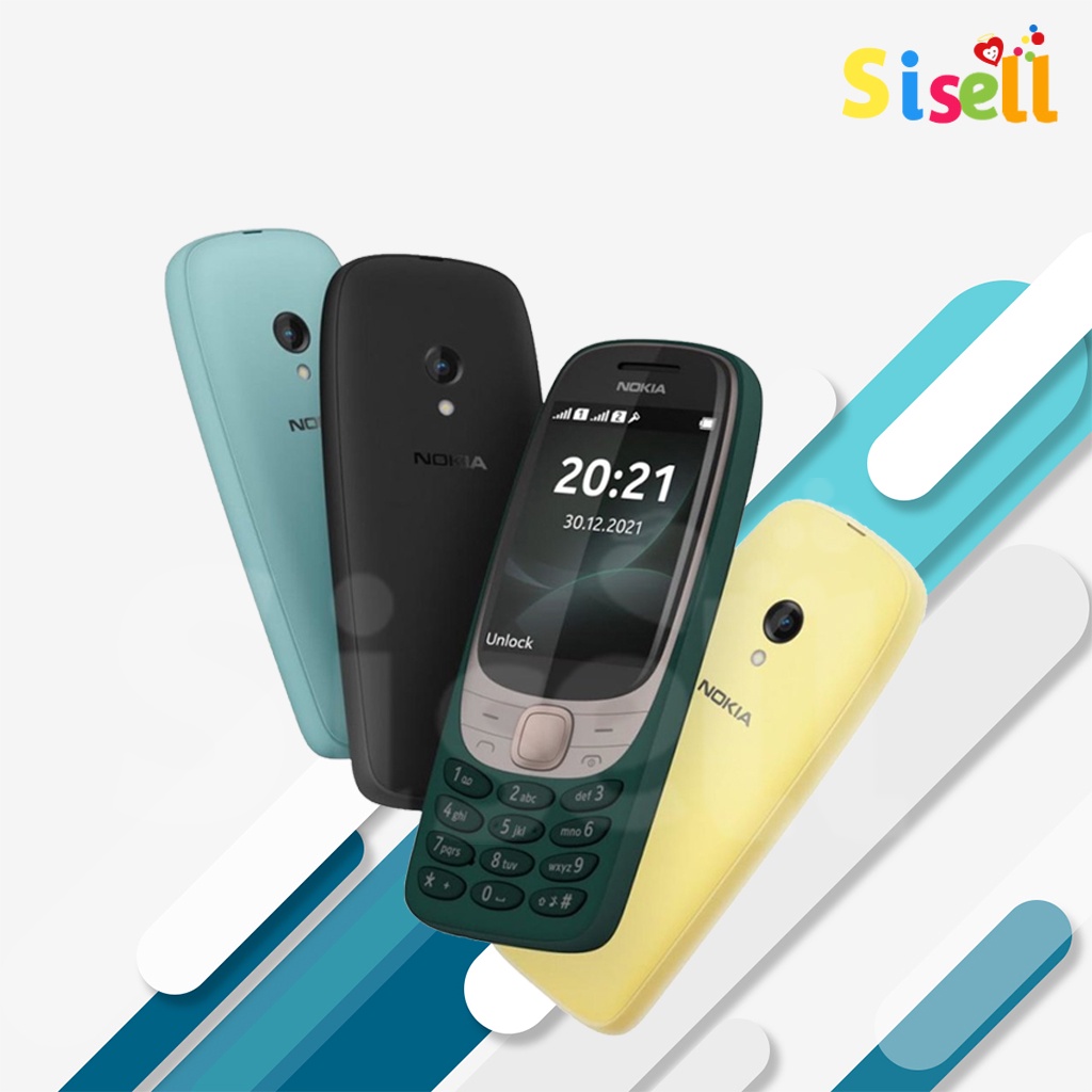 HP Nokia 6310 2021 DUAL SIM Bisa Bahasa Indonesia Garansi Toko