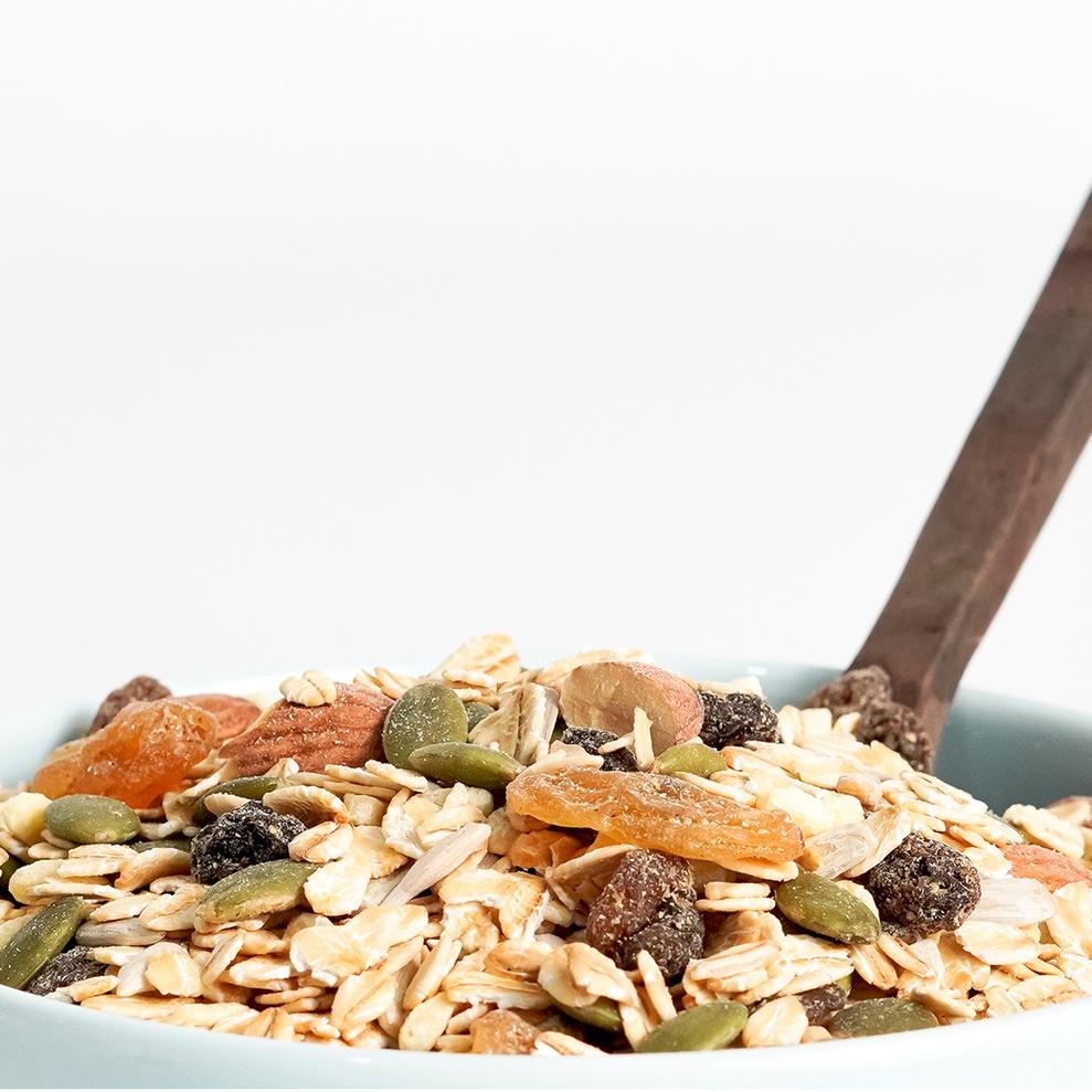 

jsb01 Muesli Fruit and Seed 1 Kg Sereal Sehat Authentic Safiya Food .,..,.,.,.