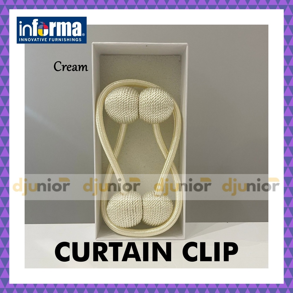 INFORMA - CURTAIN CLIP MAGNET / TALI PENGIKAT GORDEN SABUK TASSEL