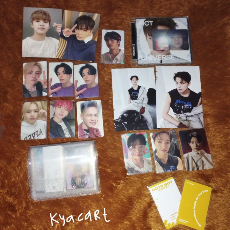 PC NCT DREAM Jeno universe jewel case only, Mixtape Card Mirror
