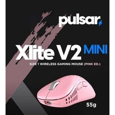 Pulsar Xlite V2 Mini Pink Edition -Wireless Gaming Mouse