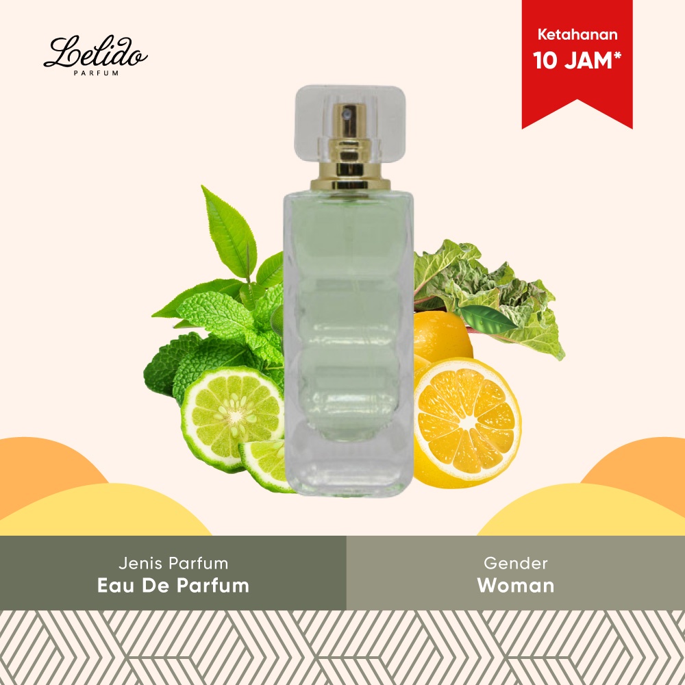 Bonjour Green Tea Pour Femme Eau De Parfum 30 ML | Perfume Wanita Wangi Green Tahan Lama EDP