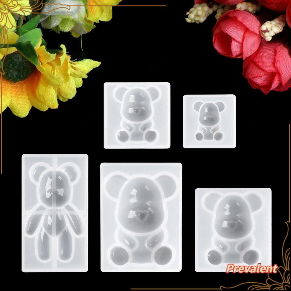 PREVA Teddy Bear Silicone Mould Fashion Key Chain DIY Jewelry Making