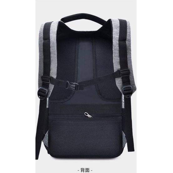 TAS RANSEL BESAR 15,6 DENGAN KUNCI/TAS BACKPACK BESAR ANTI MALING HM10