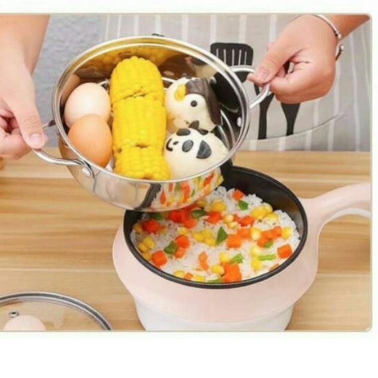 Harga Bersahabat TERMURAH Panci Listrik Elektrik Gratis Kukusan Alat Masak Serbaguna Steam Memanaska