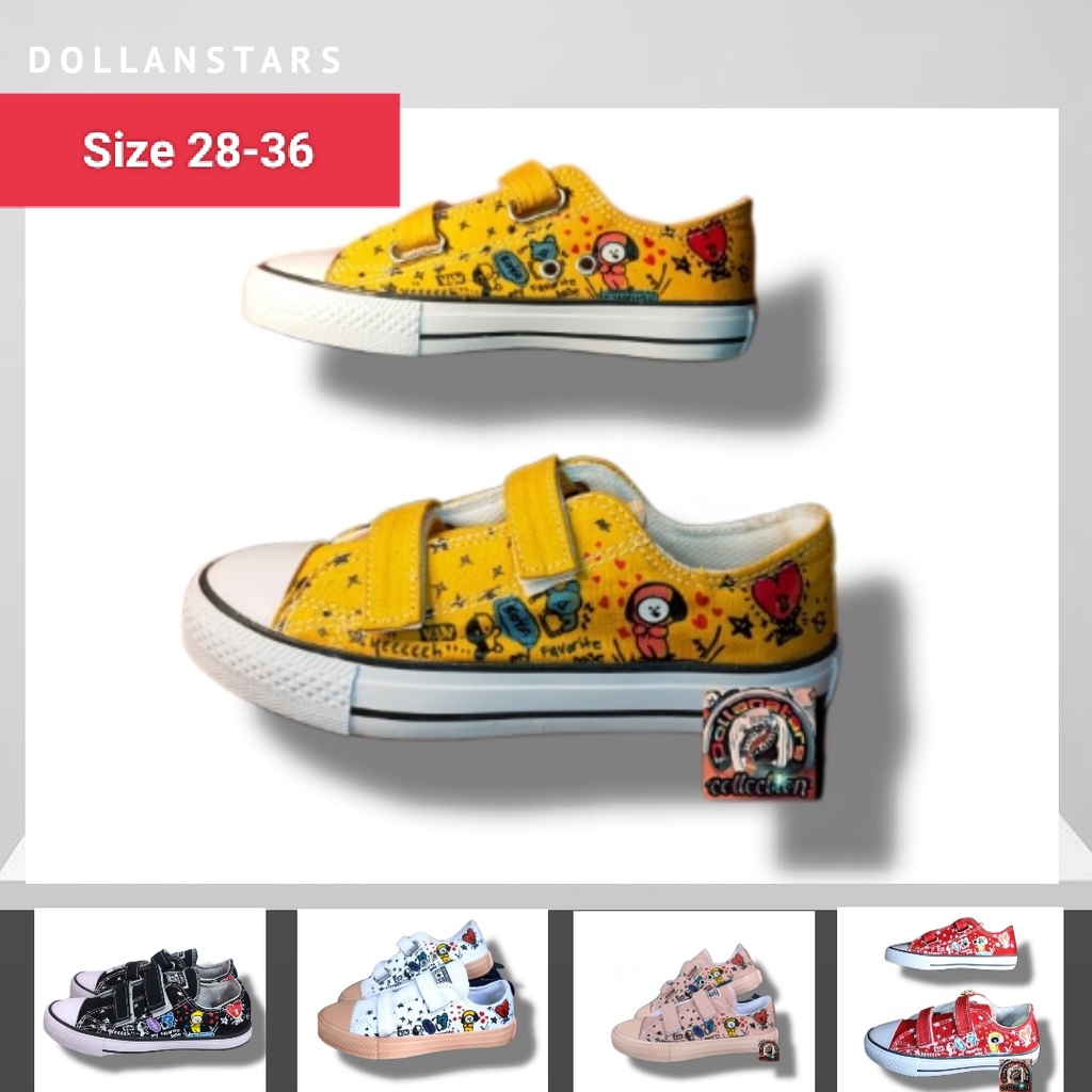 sepatu anak warna kunyit/sepatu anak perempuan dan laki-laki/sepatu sekolah pria dan wanita/sepatu t