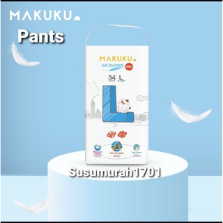 MAKUKU SLIM Diaper Pants(Celana) M.32 L.34 Makuku M Makuku L Makuku kemasan lama