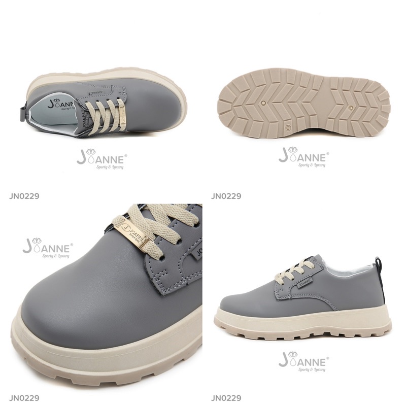 JOANNE Leather Sneakers Shoes JN0229 [ORIGINAL BRAND]