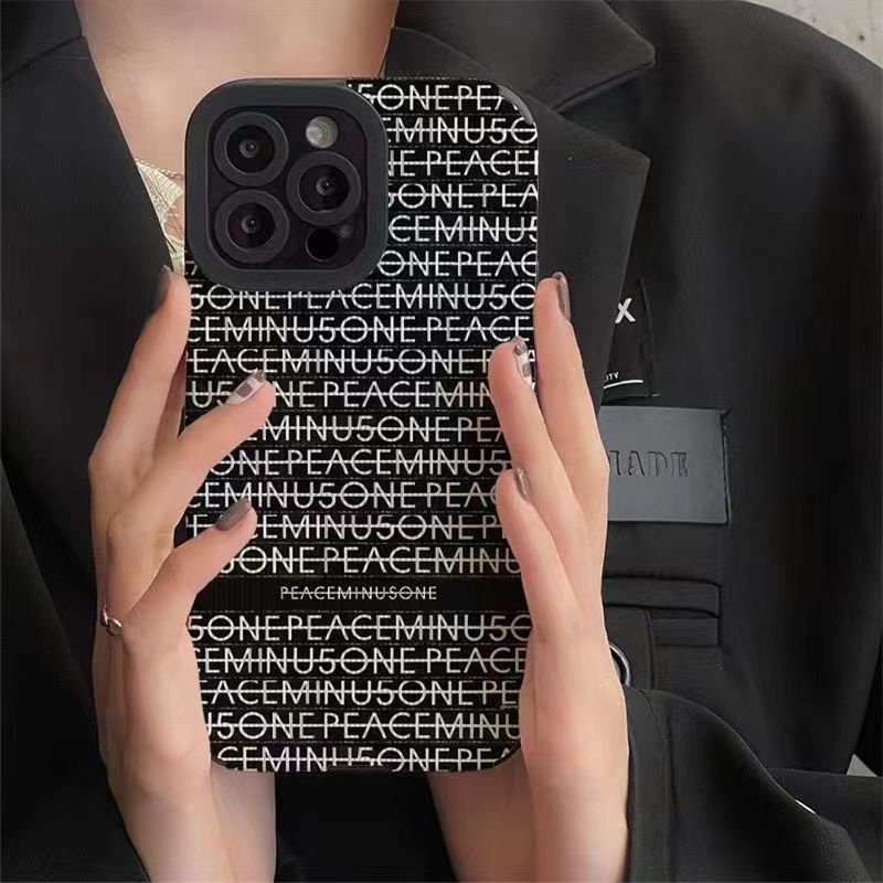 Pola Ins Cocok Untuk Iphone14 14pro 14Plus 14prm Iphone13 13prm iPhone 11 7Plus 8Plus Xr XS 12 Pro Max Empat Sudut Casing Ponsel Tahan Guncangan