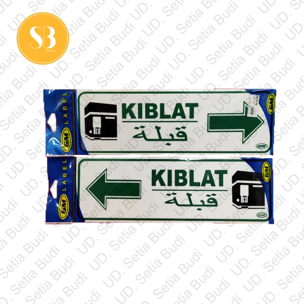 Label GM Kecil Kiblat LK 144