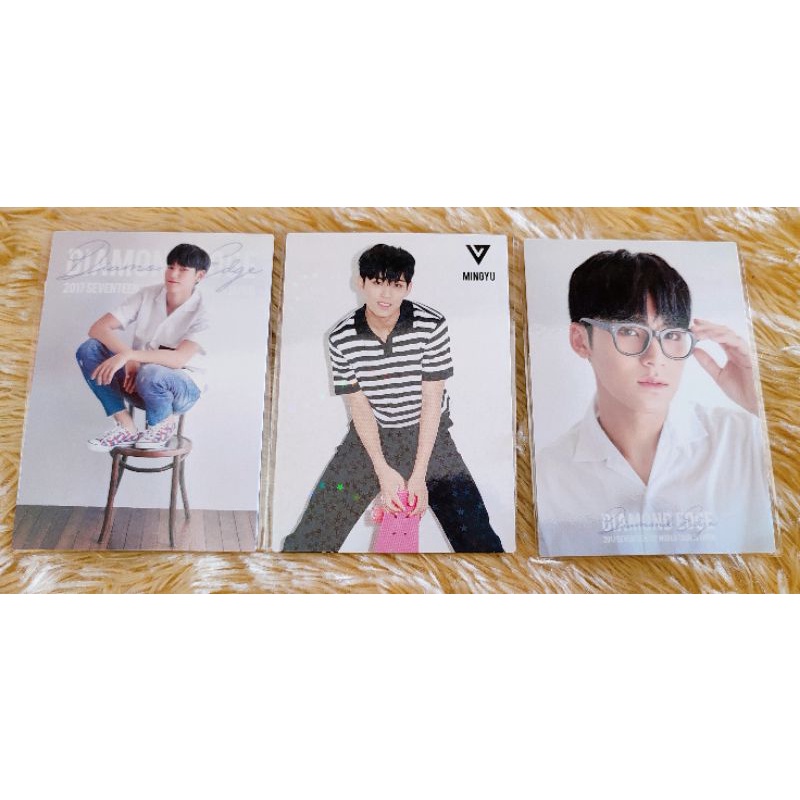 seventeen mingyu saitama diamond edge japan card