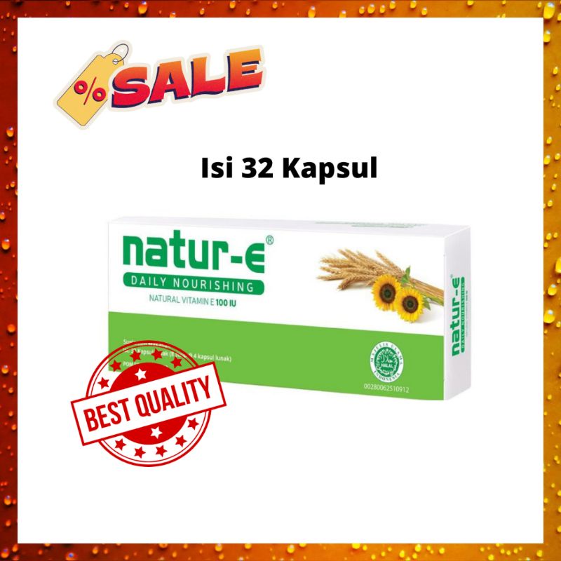 PROMO Natur-E Kapsul Hijau Isi 32