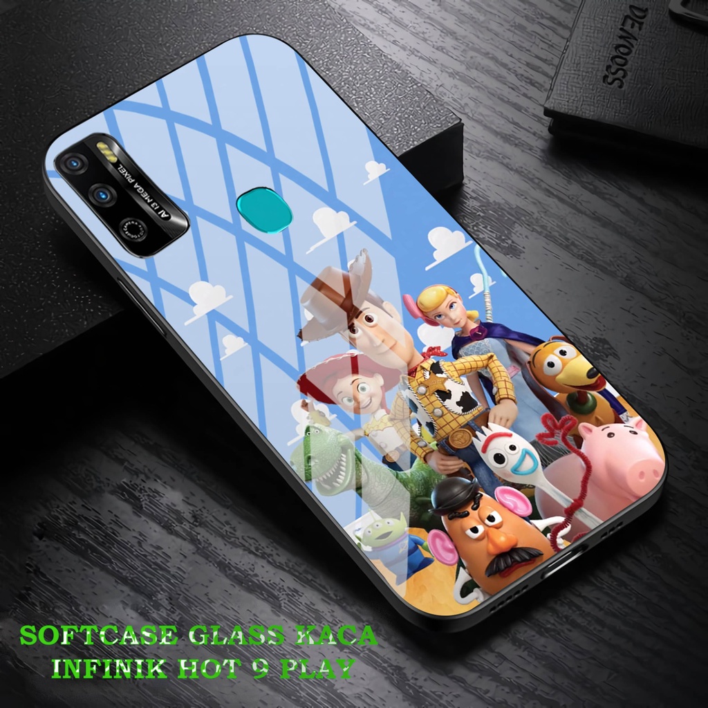 Softcase Glass Kaca Infinik Hot 9 Play - Case Hp Pelindung Handphone Infinik Hot 9 Play [ A94]