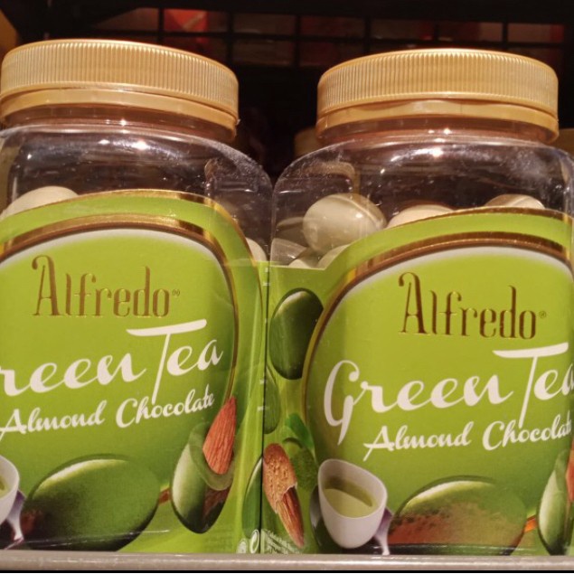 

Alfredo green tea almond 450gr jar