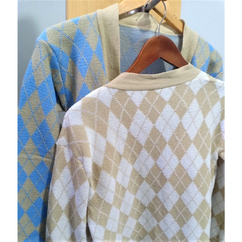 Ashi Cardigan rajut Cardigan batik rajut [PREMIUM]