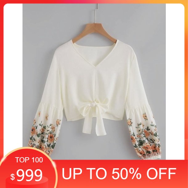 BLOUSE CROP - BLOUSE KOREA - BAHGIA BLOUSE