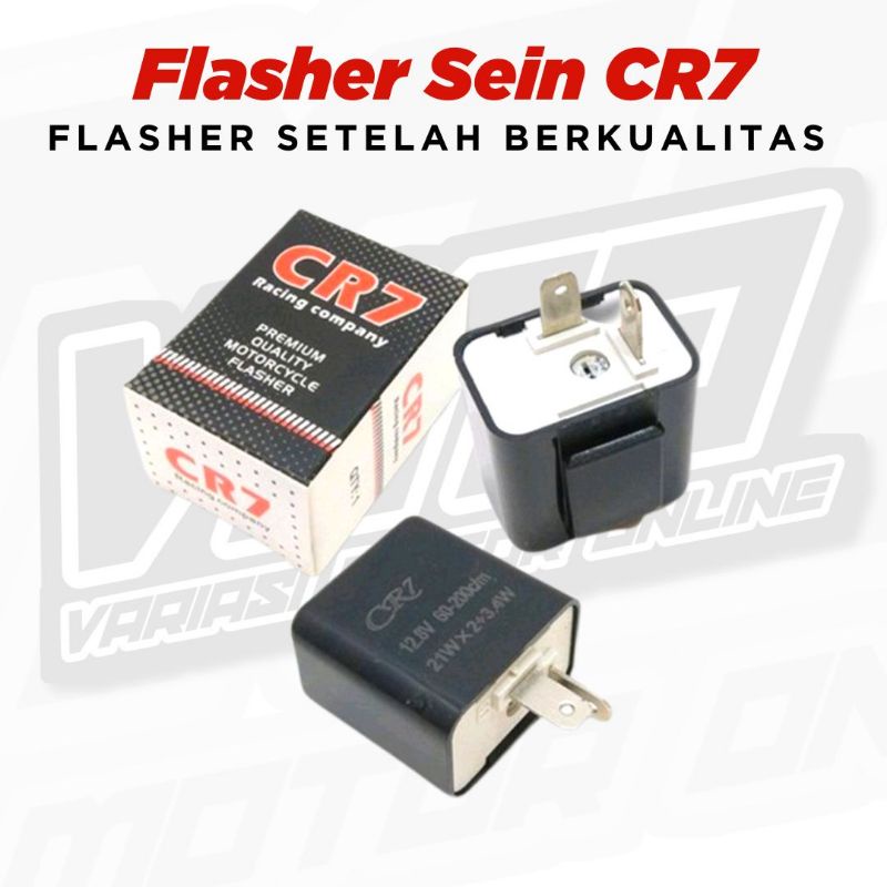 FLASHER SEIN CR7 FLASHER SEIN FLASHER LED BISA DIATUR CEPAT DAN LAMBAT