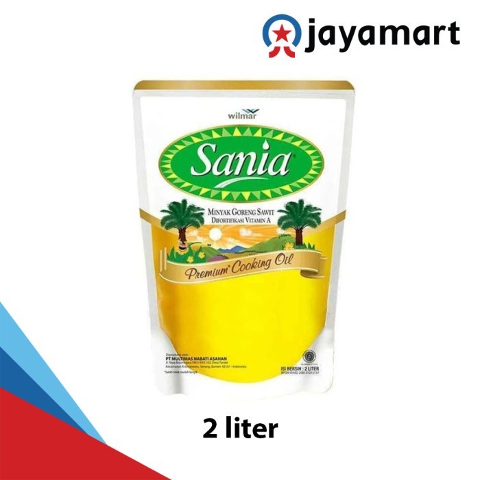 

Minyak Goreng Sania 2 Liter Pouch