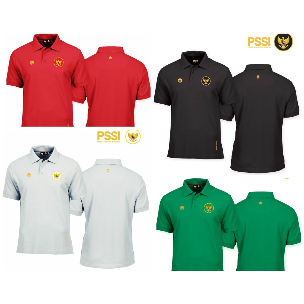 Kaos Polo Shirt Tshirt Baju Kerah Distro TIMNAS INDONESIA GARUDA AFF HOME AWAY 3RD KiPER polos custo