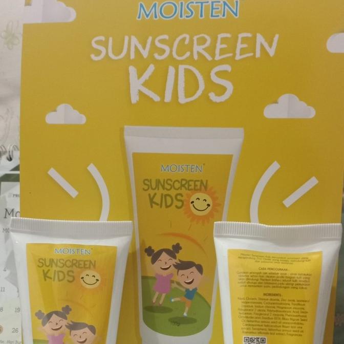 (BISA COD) SUNSCREEN KIDS MOISTEN PRODERMA, Original
