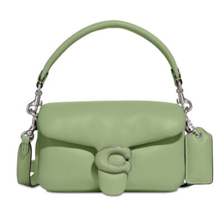 Coach Pillow Tabby Shoulder Bag 18 Lime (C3880)